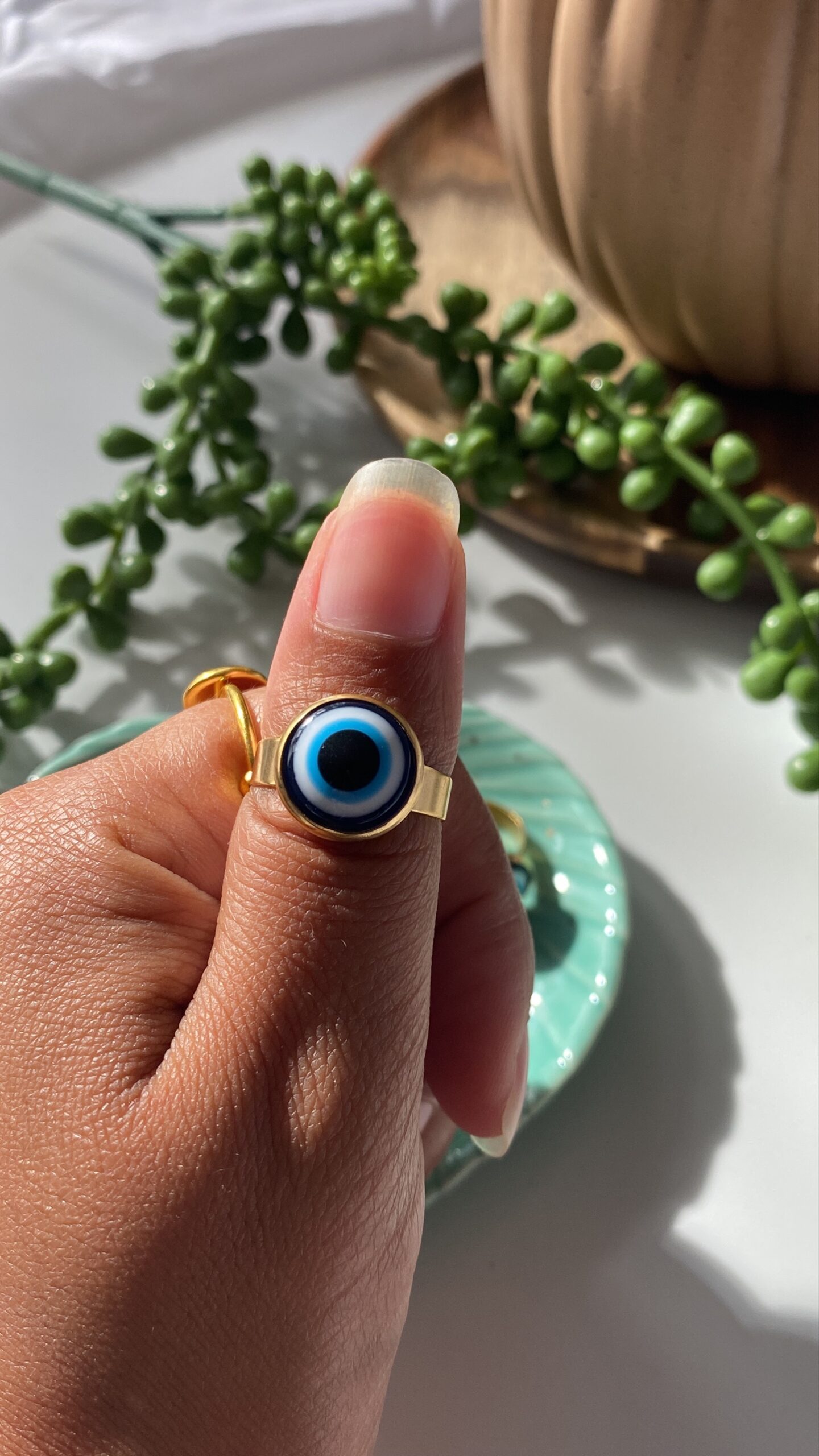 Bassano Jewelry | Evil Eye Pinky Ring
